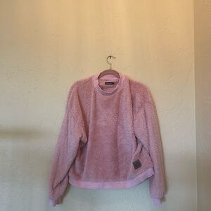 Southern Marsh Blush Pink Fleece Pullover